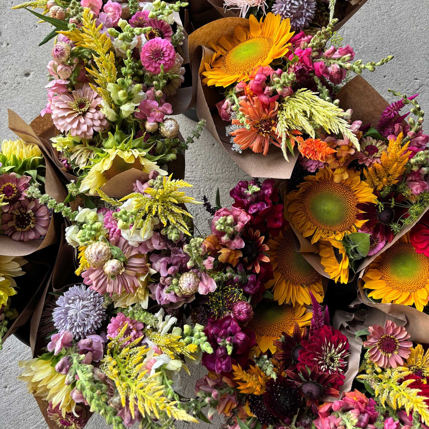 Summer Flower Bouquet Subscription - Fresh & Local